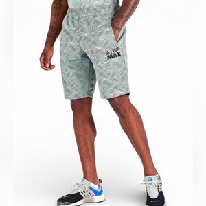 Nike Air Max Men's All-Over print Shorts - Light Gray Size XL new with tags